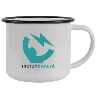 Merch Instant Logo - 12oz Camping Mug Thumbnail