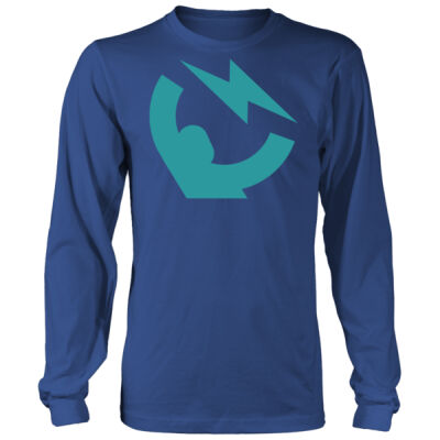 Merch Instant Logo - Men's Heavy Long-Sleeve T-Shirt Thumbnail